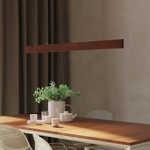 Moongkle wall sconce in walnut finish